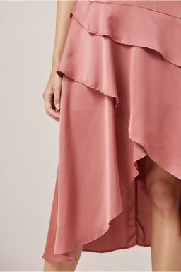 Finders Keepers Seasons Dress Soft Mauve for rent on The Volte - image 2