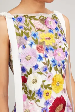 Rachel Gilbert Nya Gown Maxi Dress Floral Size AU 8 for rent on The Volte - image 2