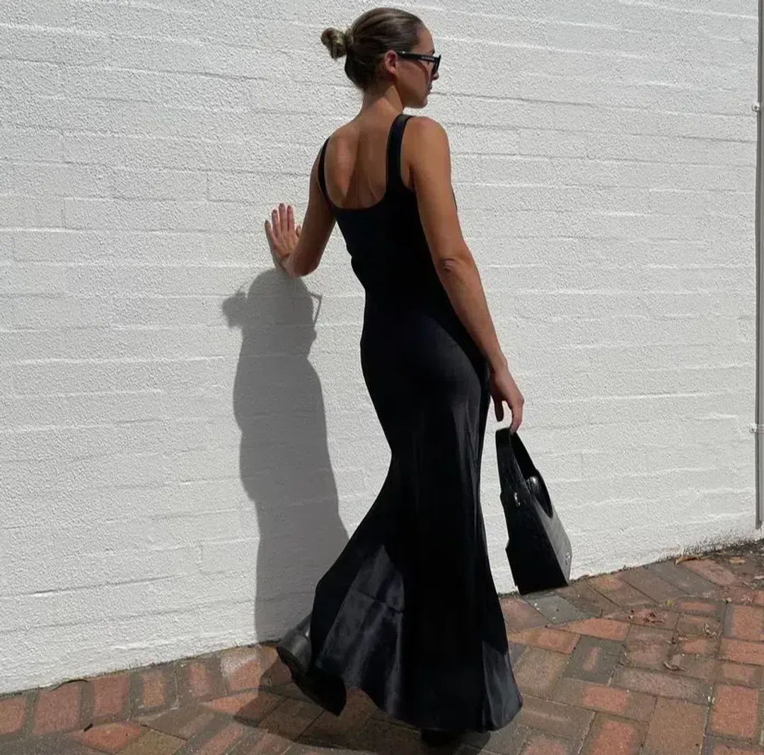 Sir the Label Soleil Dress Black Size AU 8 for rent on The Volte - main image