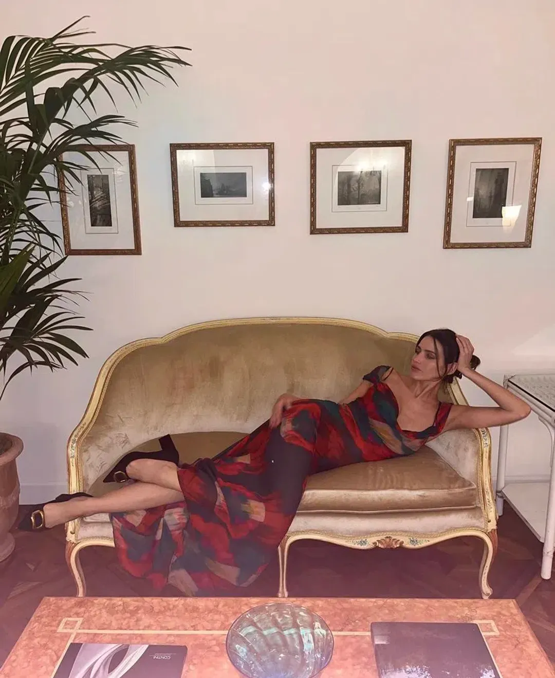 Rat and Boa Adriana Maxi Dress Multi Size Xs/AU 6 for rent on The Volte - main image