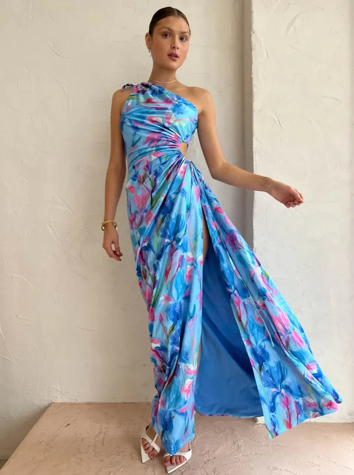 Sonya Nour Maxi Dress In Zuri Print Size 10 - Image 1