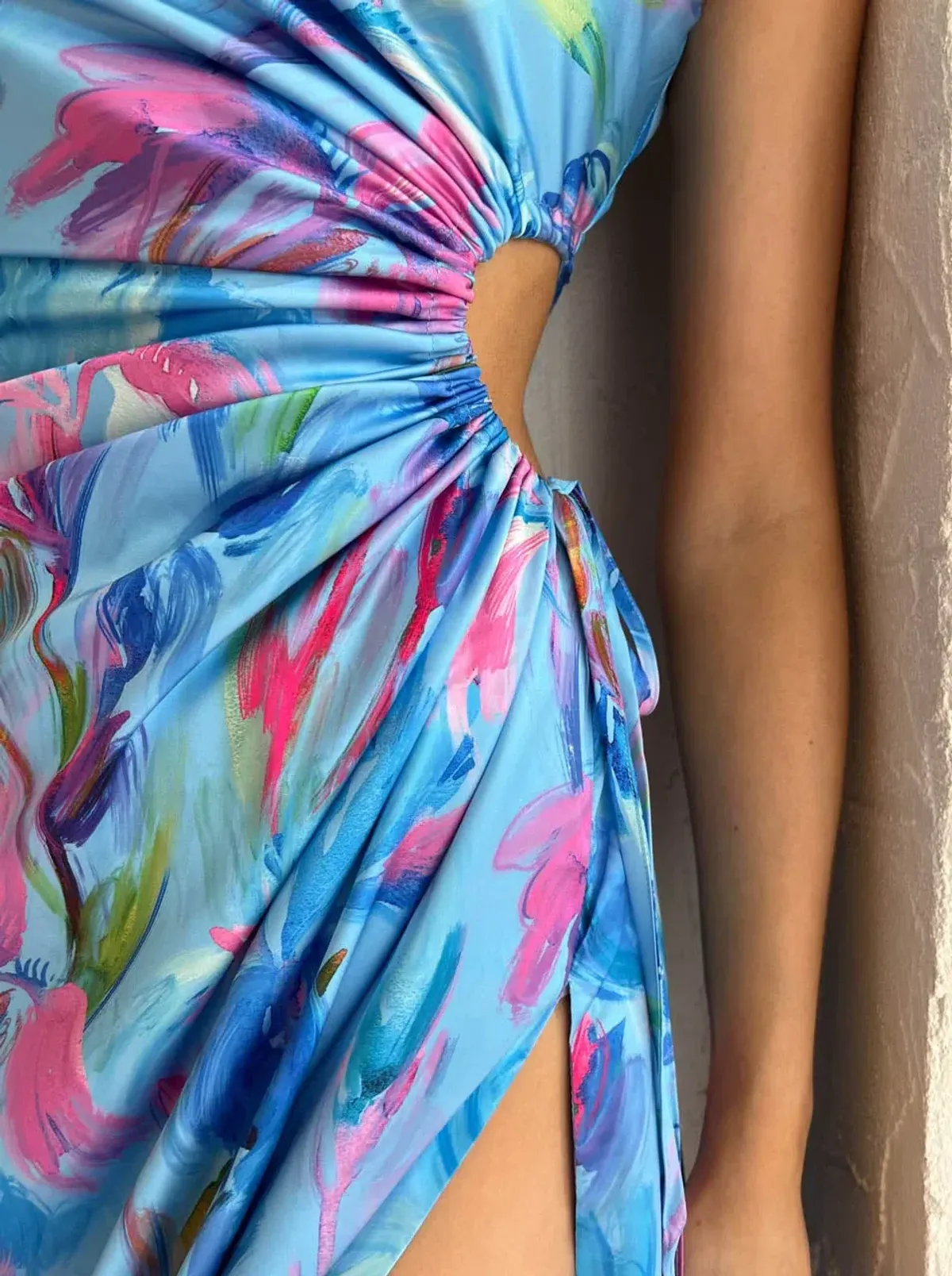 Sonya Nour Maxi Dress In Zuri Print Size 10 - Image 3