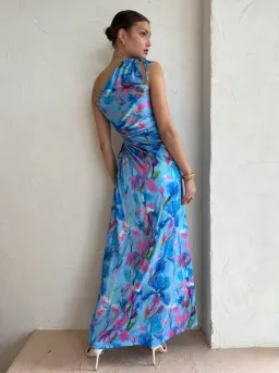 Sonya Nour Maxi Dress In Zuri Print Size 10 for rent on The Volte - image 4
