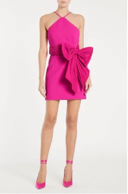 Rebecca Vallance Cupid's Bow Mini Dress Pink Size 8 for rent on The Volte - image 2