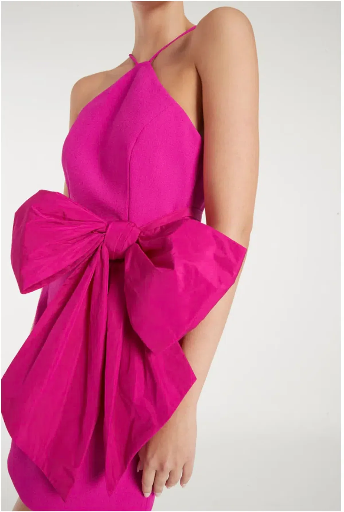Rebecca Vallance Cupid's Bow Mini Dress Pink Size 8 - Image 3