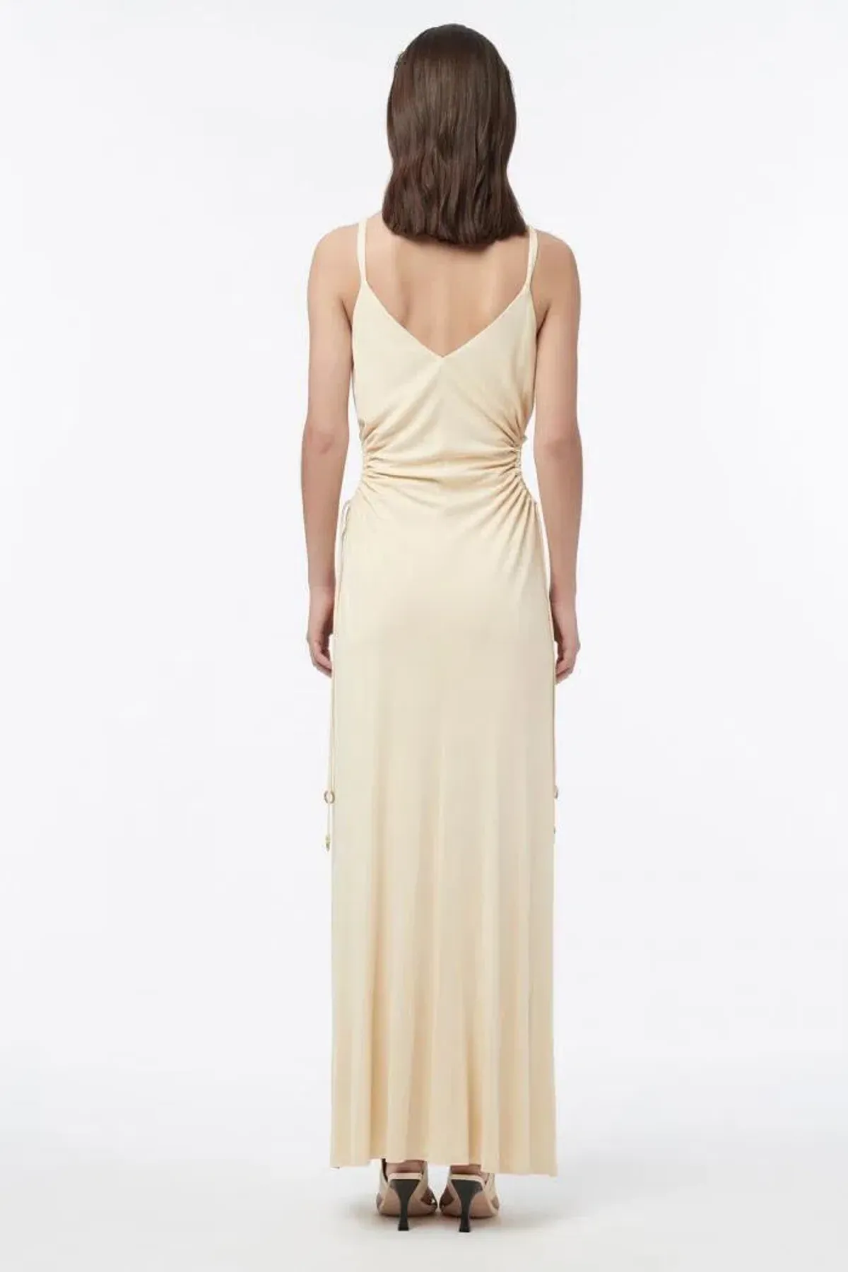 Manning Cartell Tuning in Dress in Custard Yellow Size AU 10 - Image 2