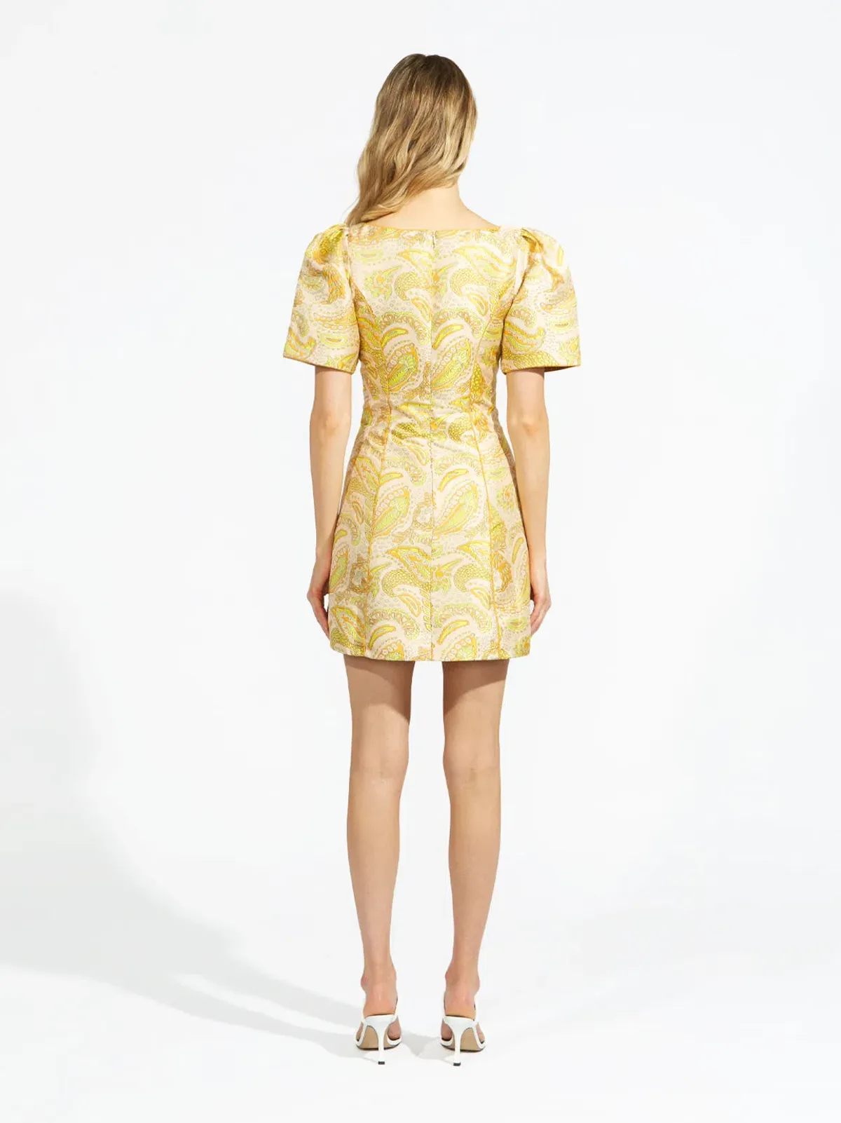 Alice McCall Sun California Dreaming Mini Dress Yellow Size 2 US / 6 AU - Image 4