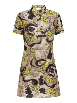 Alice McCall Smoke Multi Lucy In The Sky Mini Dress Brown Size 0 /AU 4 for rent on The Volte - image 4