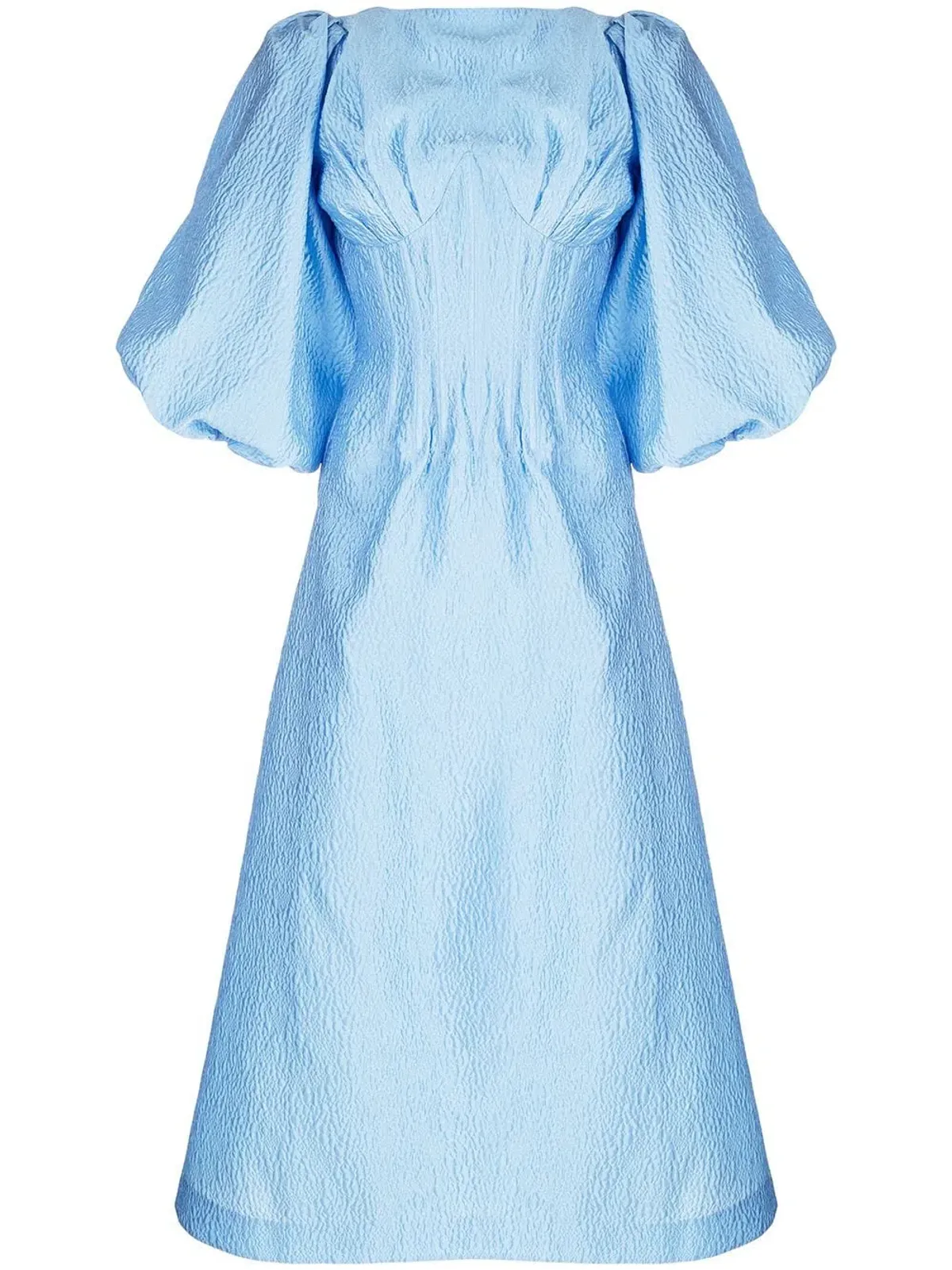 Rachel Gilbert Emiko Dress in Blue Size 4/AU14 - Image 4