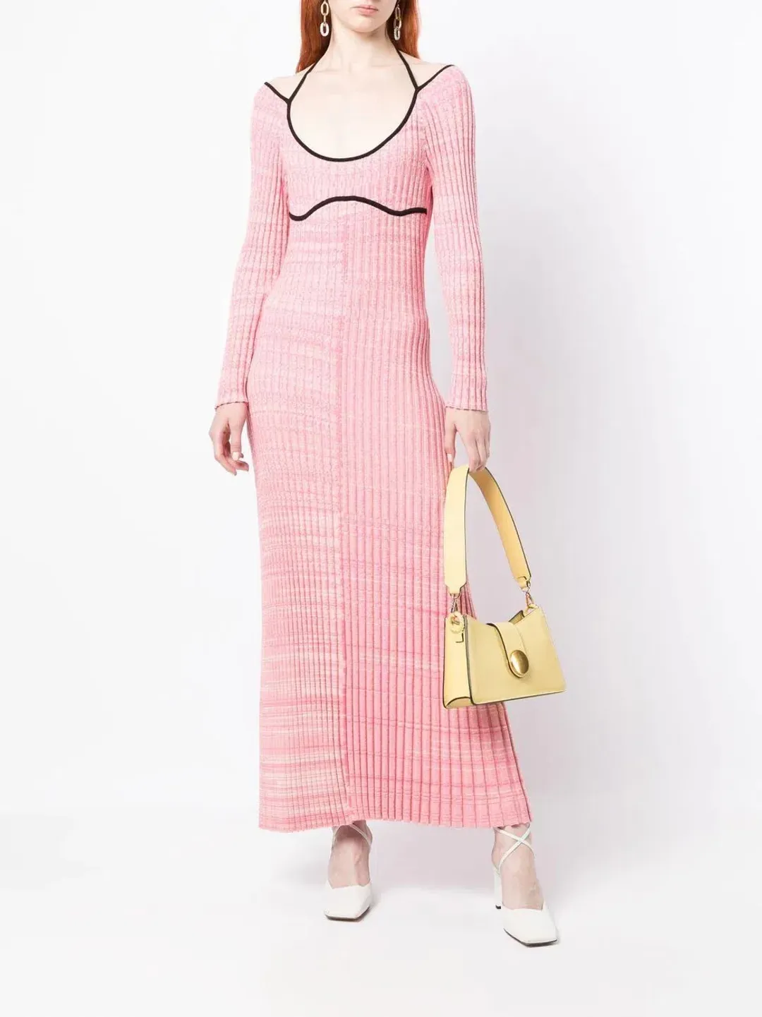 Rachel Gilbert Tayla Dress Pink Size AU 10 for rent on The Volte - main image