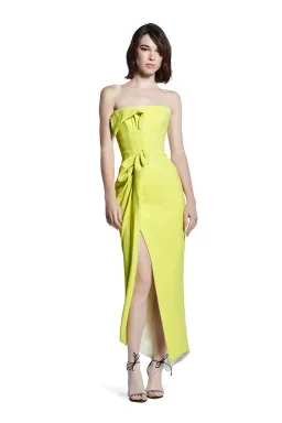 Maticevski Gown Yellow Size AU 10 for rent on The Volte - image 1