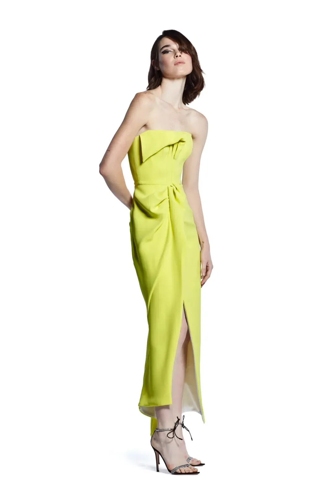 Maticevski Gown Yellow Size AU 10 for rent on The Volte - main image