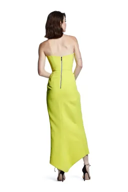 Maticevski Gown Yellow Size AU 10 for rent on The Volte - image 4