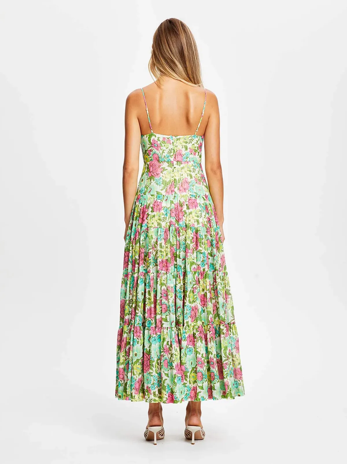 Alice McCall Multi Wildflowers Maxi Dress Print Size AU 6 - Image 4