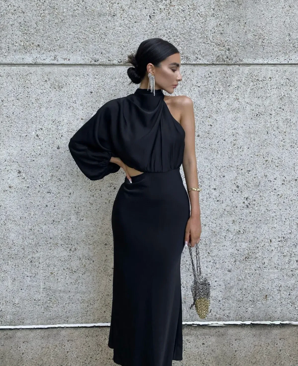 Sheike Olivia Maxi Dress Black Size 8 - Image 3