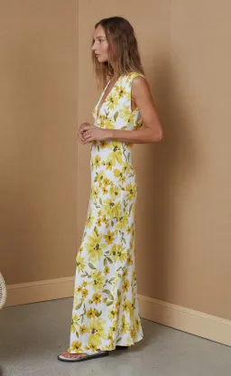 Bec & Bridge Daphne V Dress Floral Size 6 / XS for rent on The Volte - image 2