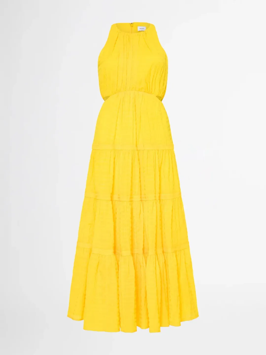Shieke Barcelona Maxi Dress Yellow Size 12 for rent on The Volte - main image