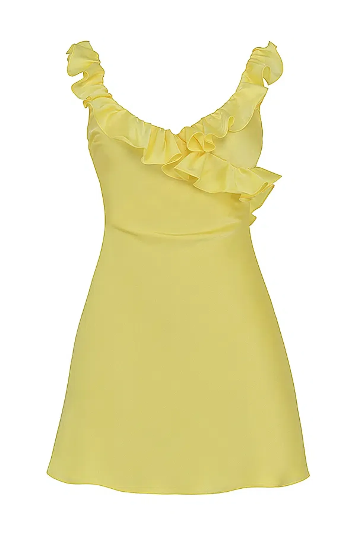 House of CB Tink Buttercup Mini Dress Yellow Size S / Au 8 - Image 10