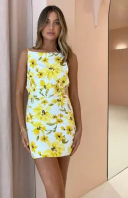 Bec & Bridge Daphne Mini Dress Floral Size 10 / M for rent on The Volte - image 2