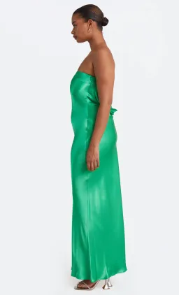 Bec & Bridge Moondance Strapless dress Emerald green Size AU 6 for rent on The Volte - image 2