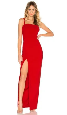 Likely Nyc Bethany Gown Red Size AU 8 for rent on The Volte - image 1