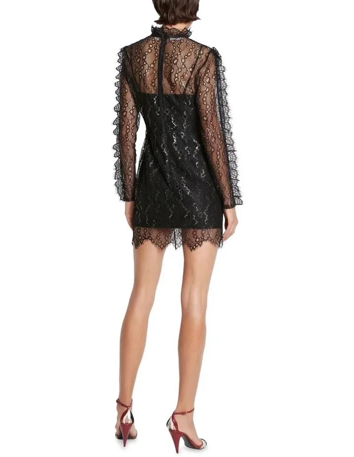 Sass & Bide Another Night Mini Dress Black Size AU 12 - Image 2