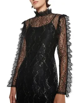 Sass & Bide Another Night Mini Dress Black Size AU 12 for rent on The Volte - image 5