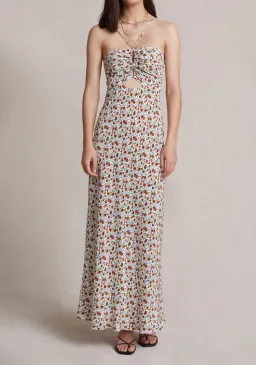 Bec & Bridge Copper Fields Maxi Dress Floral Size 6 / XS for rent on The Volte - image 1