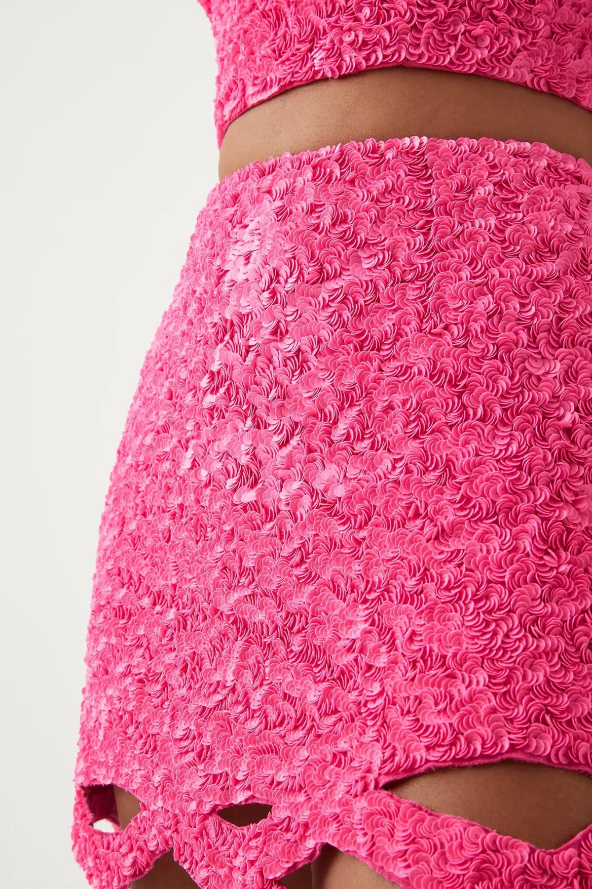 Aje Catara Skirt and Evelyn Top Rouge Pink Size AU 6 - Image 3