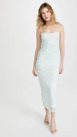 Significant Other Verona Dress Midi Blue Size 8 for rent on The Volte - image 2