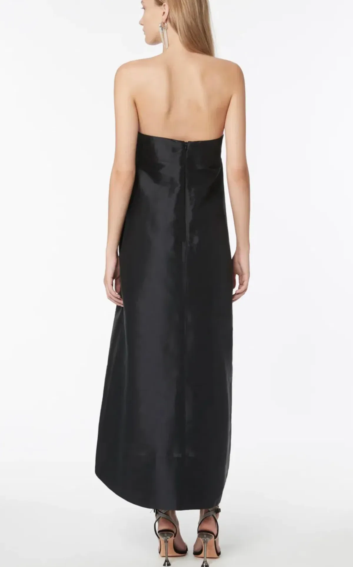 Manning Cartell Kinetic Abstractions Midi Dress in Black Size 6 - Image 2