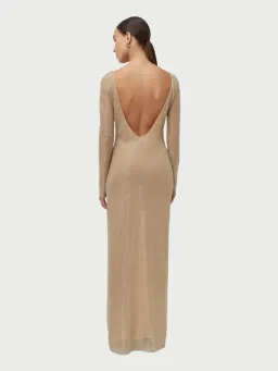 Camilla and Marc Ibiza Maxi Dress Gold Size 10 for rent on The Volte - image 3