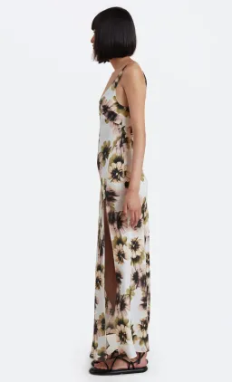 Bec and Bridge Bloom Linen Maxi Dress Floral Size 6 for rent on The Volte - image 2