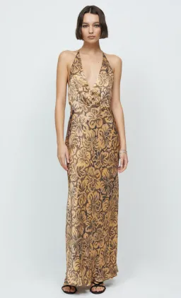 Bec & Bridge Samara Halter Maxi Dress Floral Size 8 for rent on The Volte - image 4
