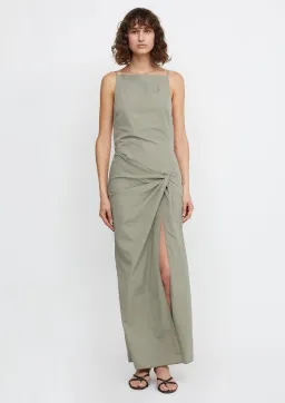 Bec & Bridge Adrianna Maxi Dress In Sage Green Size 8 for rent on The Volte - image 1