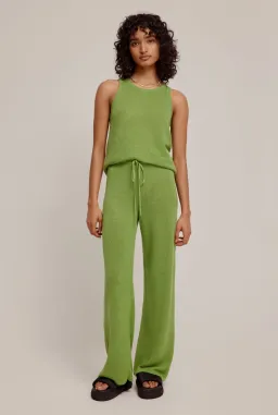 Venroy Linen Knitted Set Green Size 8 for rent on The Volte - image 1