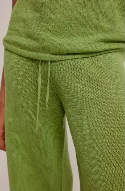 Venroy Linen Knitted Set Green Size 8 for rent on The Volte - image 3