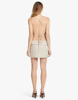 Bec & Bridge Heidi Dress Beige Size 10 for rent on The Volte - image 5