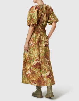 Ministry Of Style Re-Rooted Maxi Dress Brown Size AU 14 for rent on The Volte - image 3