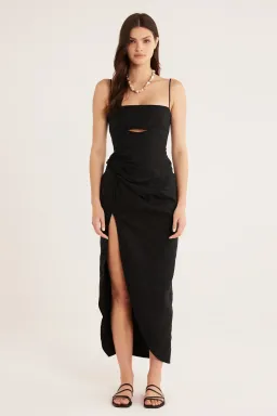 Rumer The Label Bronte Maxi Dress in Black Size S / Au 8 for rent on The Volte - image 1