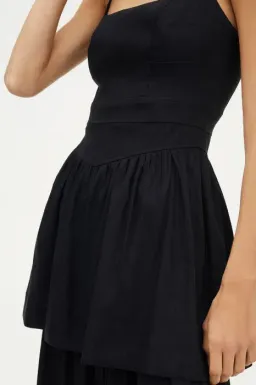 Manning Cartell Girl On Film Midi Dress Black Size 6 for rent on The Volte - image 3