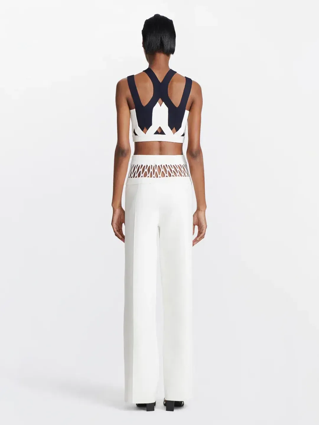 Dion Lee 2-tone Fork Rib Bra Size XS/AU 8 for rent on The Volte - main image