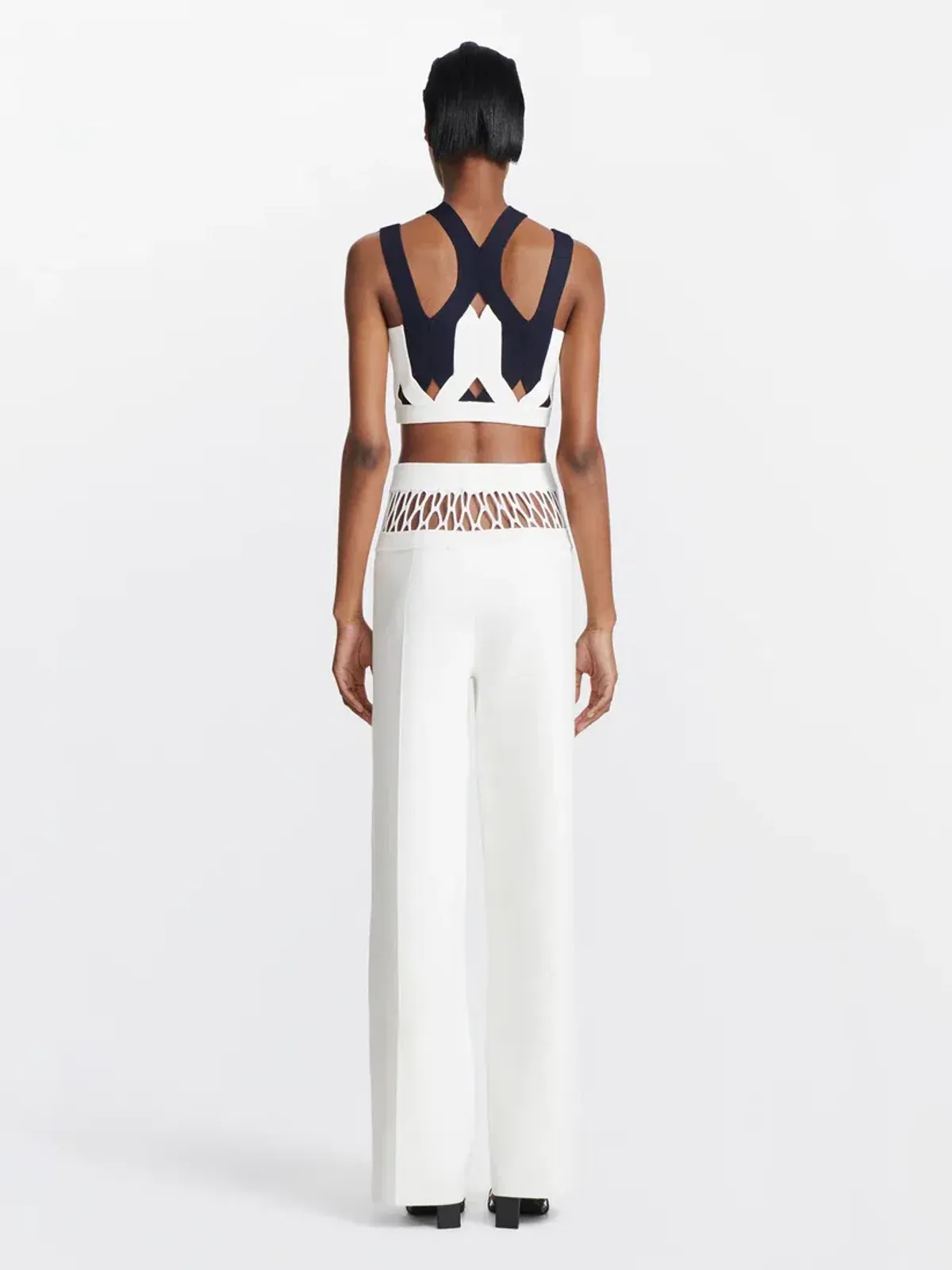 Dion Lee 2-tone Fork Rib Bra Size XS/AU 8 - Image 4