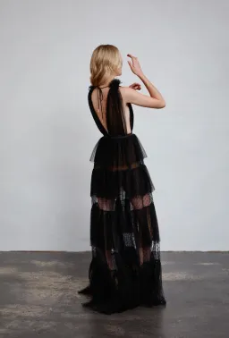 Lexi Clothing Zendaya Dress in Black Size 6 for rent on The Volte - image 6