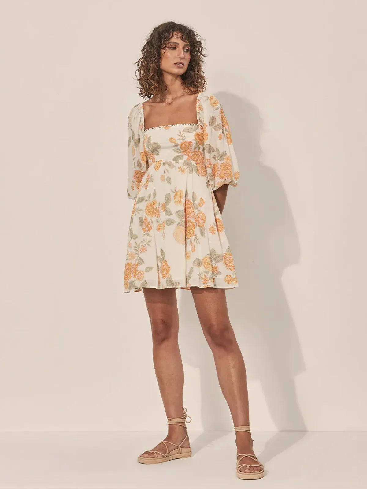 Kivari Blake Mini Dress Floral Size 14 - Image 2