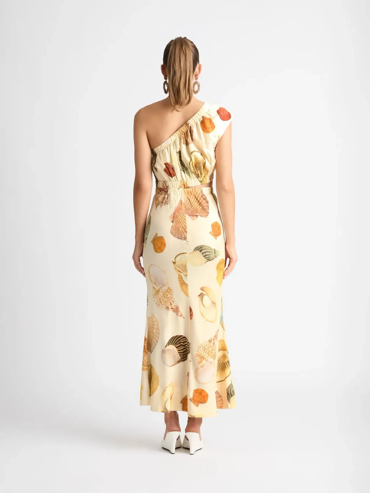 Sheike Sea Shore Dress Print Size 10 - Image 4