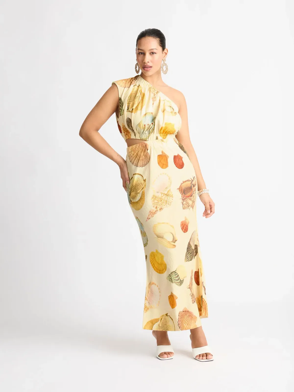 Sheike Sea Shore Dress Print Size 10 - Image 2
