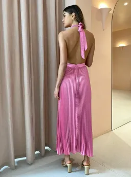 L'Idee Renaissance Gown Hot Pink Size 8 / S for rent on The Volte - image 3
