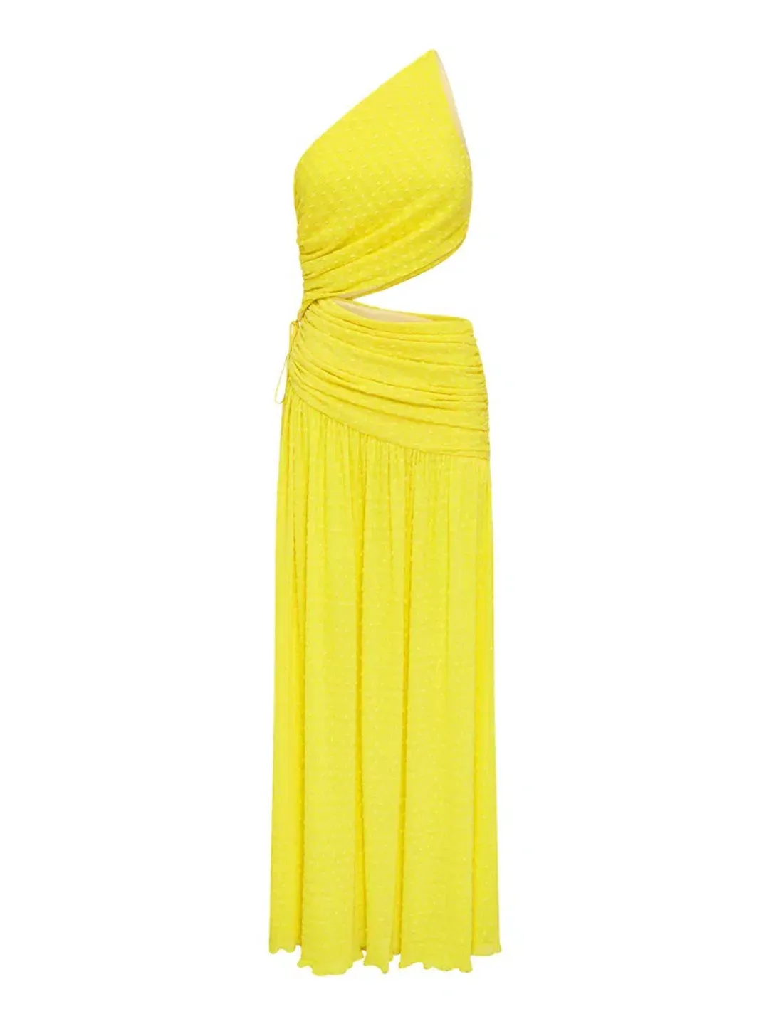 Alice McCall Lolita Midi Dress Yellow Size 8 for rent on The Volte - main image