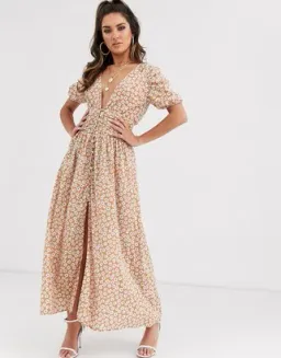 Bec & Bridge Zoe Midi Dress Floral Size 12 / L for rent on The Volte - image 4